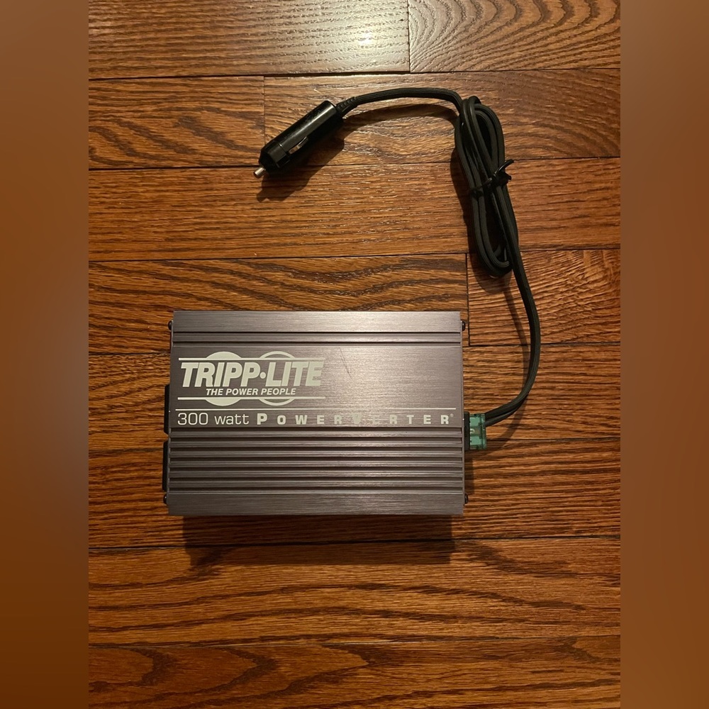 Tripplite Powerverter Car Inverter, 375w, 12v Input/120v Output, 2 Outlets.